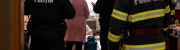 Intervenție de urgență într-un apartament